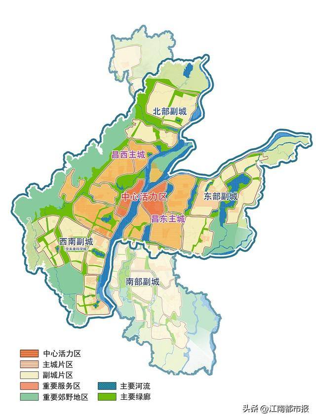 南昌2035年实现“124高铁交通圈”MG不朽情缘正版解读空间发展蓝图总体规划(图1)